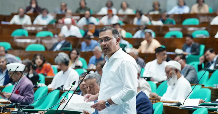 জাতীয় সংসদে প্রধানমন্ত্রী তারেক রহমান